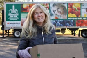 Second Harvest President Nancy Kiel